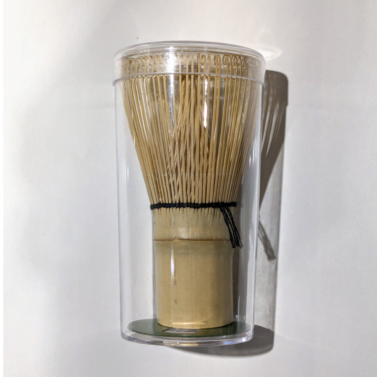 Chasen - traditional Japanese tea whisk in a protected container 
