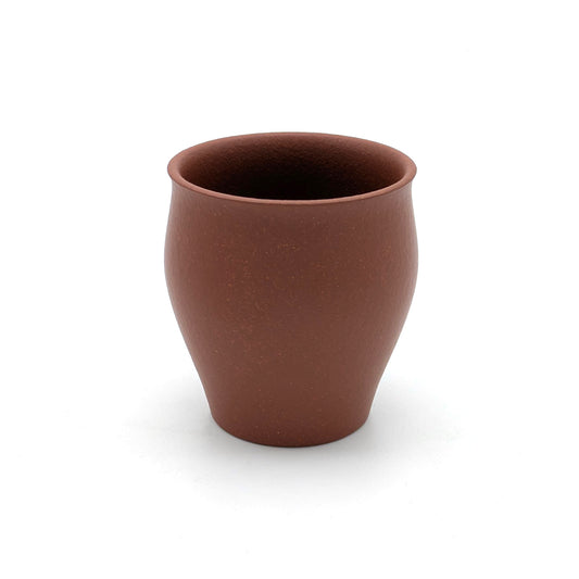 Yixing Zisha Meisterschale – Tulpen Form (roter Ton)