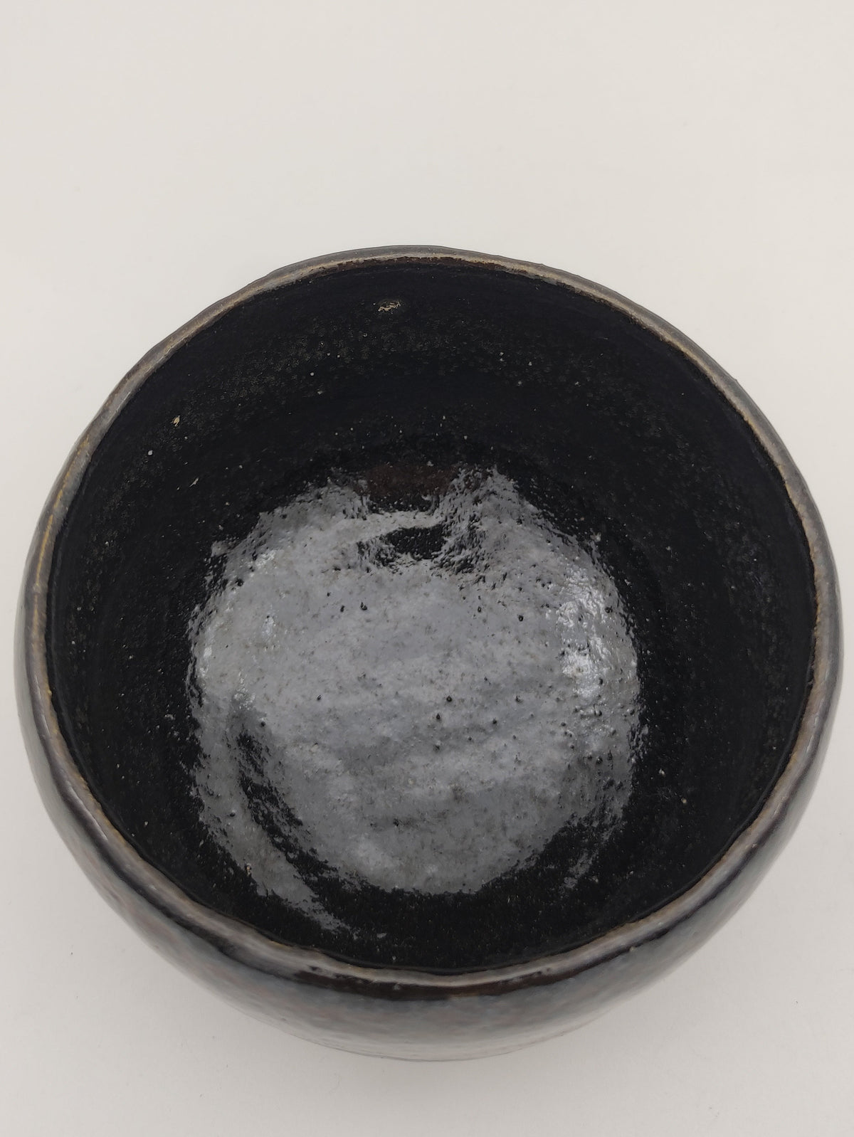 Vintage Raku Chawan Farbverlauf