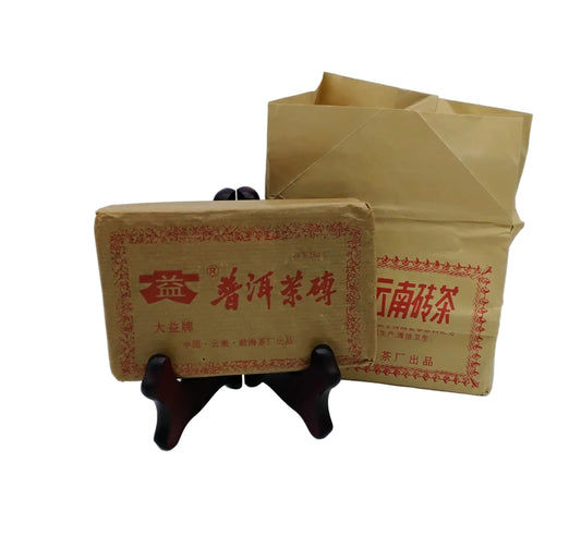 2001 Dayi Shou Pu Erh Brick